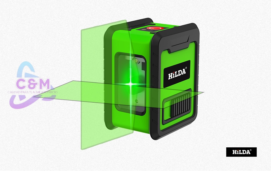 INV MEDIDOR LASER HILDA 2 LINEA VERDES PARA INGENIERÍA ARQUITECTURA HER1