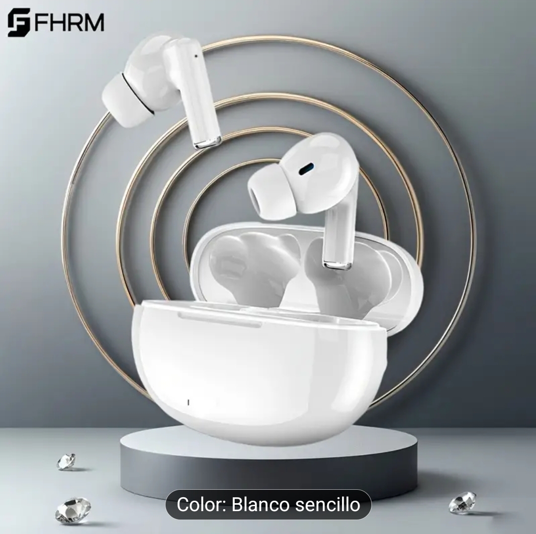 AURICULARES BLANCO INALAMBRICOS BLUETOOH AURI5