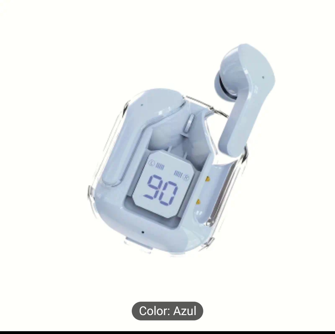 AURICULARES TWS MORADO / BLANCO INALÁMBRICOS BLUETOOTH AURI3