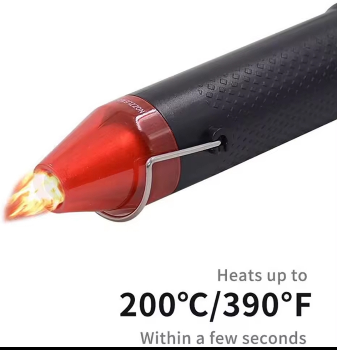 PISTOLA DE CALOR COLOR ROJO, PARA CIRCUITO ARDUINO PC1